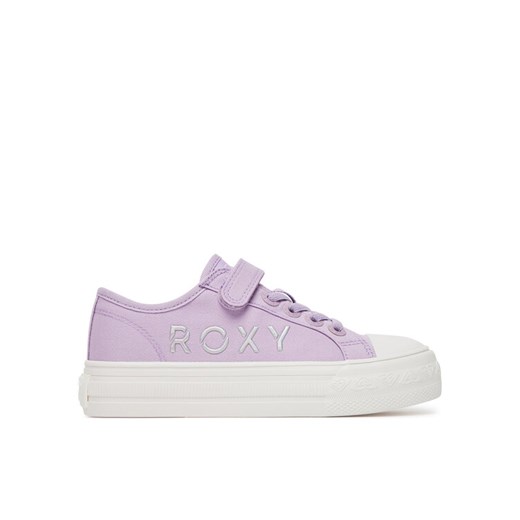Trampki Roxy 24KC1003 Fioletowy ze sklepu eobuwie.pl w kategorii Trampki dziecięce - zdjęcie 182051049