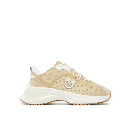 Sneakersy PINKO Ariel 15 SS0065T030 Beżowy ze sklepu eobuwie.pl w kategorii Buty sportowe damskie - zdjęcie 182051056