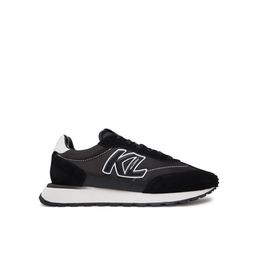Sneakersy KARL LAGERFELD Kairo KL51124 Czarny ze sklepu eobuwie.pl w kategorii Buty sportowe męskie - zdjęcie 182051115
