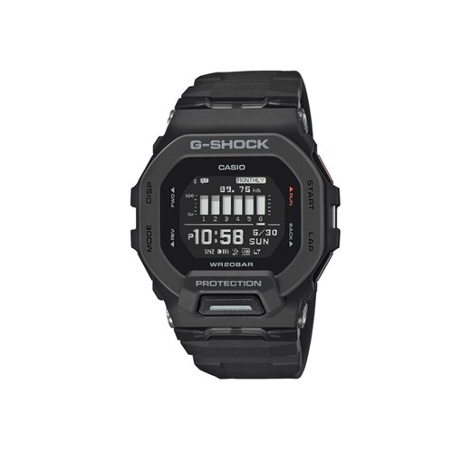 Zegarek G-Shock GBD-200-1ER Czarny ze sklepu eobuwie.pl w kategorii Zegarki - zdjęcie 182051229