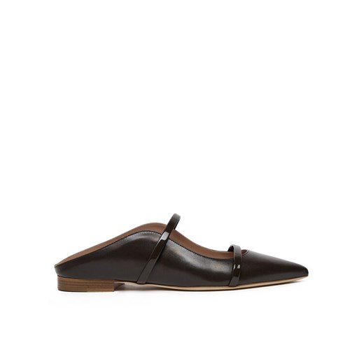 Klapki MALONE SOULIERS Maureen Flat 330 Brązowy ze sklepu eobuwie.pl w kategorii Klapki damskie - zdjęcie 182051259