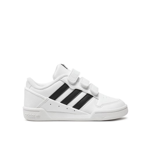 Sneakersy adidas Team Court 2 Str Cf C ID6634 Biały ze sklepu eobuwie.pl w kategorii Buty sportowe dziecięce - zdjęcie 182051267
