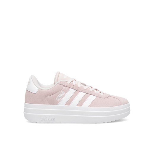 Sneakersy adidas VL COURT BOLD IH9996 Beżowy ze sklepu eobuwie.pl w kategorii Buty sportowe damskie - zdjęcie 182051379