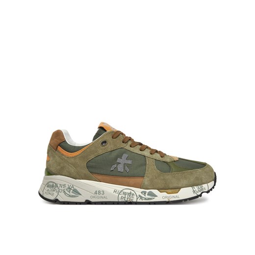 Sneakersy Premiata Mase Var 7235 Khaki ze sklepu eobuwie.pl w kategorii Buty sportowe męskie - zdjęcie 182051447