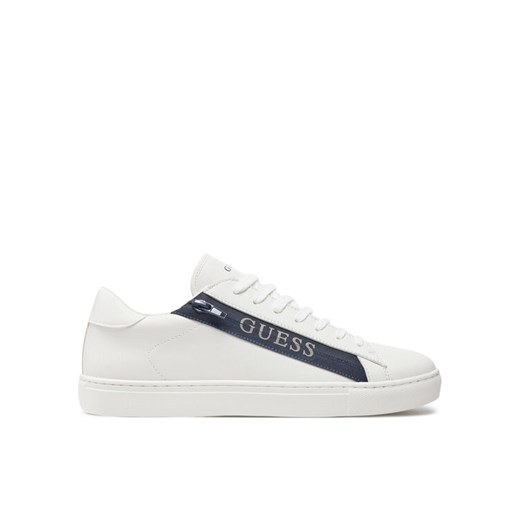 Sneakersy Guess Todi Iik FMFTOD ELE12 Biały ze sklepu eobuwie.pl w kategorii Buty sportowe męskie - zdjęcie 182051455