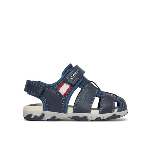 Sandały Geox B Sandal Flaffee Boy B4559B 08515 C4002 S Granatowy Geox 24 eobuwie.pl