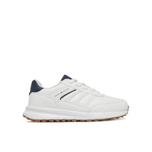 Sneakersy Tommy Hilfiger T3X9-33873-1355 S Biały ze sklepu eobuwie.pl w kategorii Buty sportowe dziecięce - zdjęcie 182051469