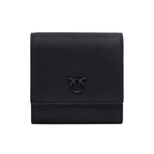 Mały Portfel Damski PINKO Flap Wallet PE 25 PCPL 104355 A29P Czarny ze sklepu eobuwie.pl w kategorii Portfele damskie - zdjęcie 182051618