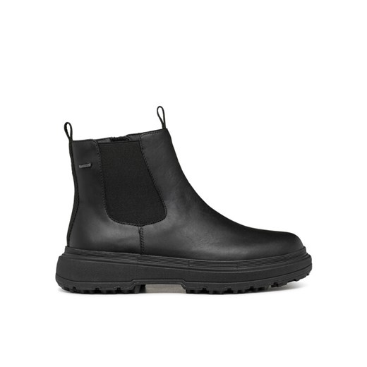 Botki Geox D Lamidie + Grip Abx D46XMD 00085 C9999 Czarny ze sklepu eobuwie.pl w kategorii Botki - zdjęcie 182051669