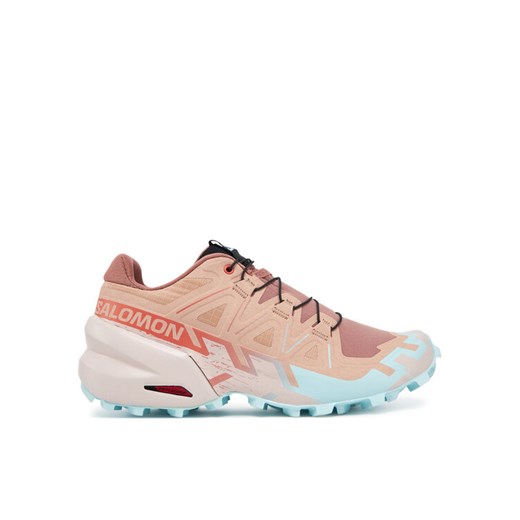 Buty do biegania Salomon Speedcross 6 L47766500 Różowy ze sklepu eobuwie.pl w kategorii Buty sportowe damskie - zdjęcie 182051688