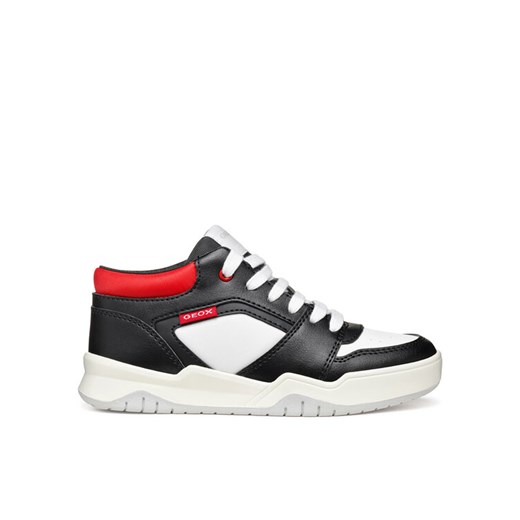 Sneakersy Geox J557RA 054FU C0048 M Czarny ze sklepu eobuwie.pl w kategorii Buty sportowe dziecięce - zdjęcie 182051689