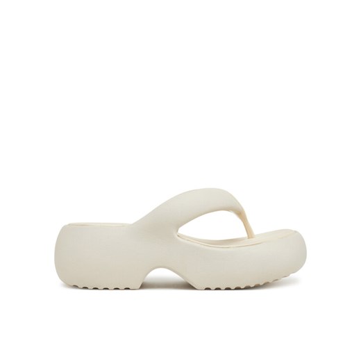 Japonki Melissa Melissa Free Fuzzy Platform Ad M 35875 Beżowy ze sklepu eobuwie.pl w kategorii Klapki damskie - zdjęcie 182051697