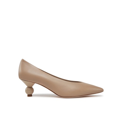 Czółenka Weekend Max Mara 2515521054600 Beżowy ze sklepu eobuwie.pl w kategorii Czółenka - zdjęcie 182051699