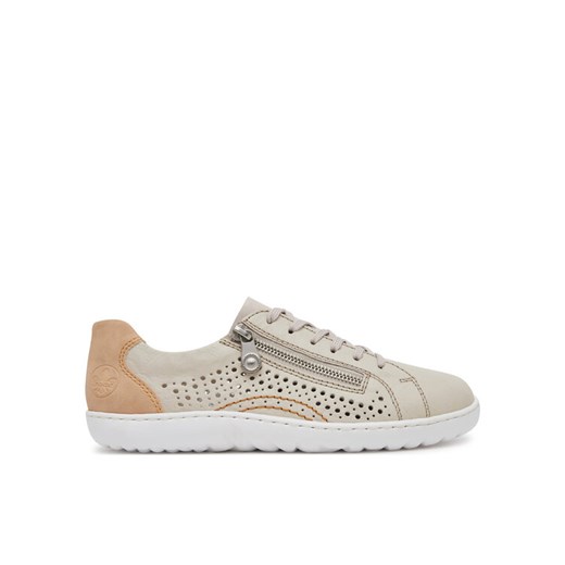 Sneakersy Rieker 52824-60 Beżowy Rieker 36 eobuwie.pl