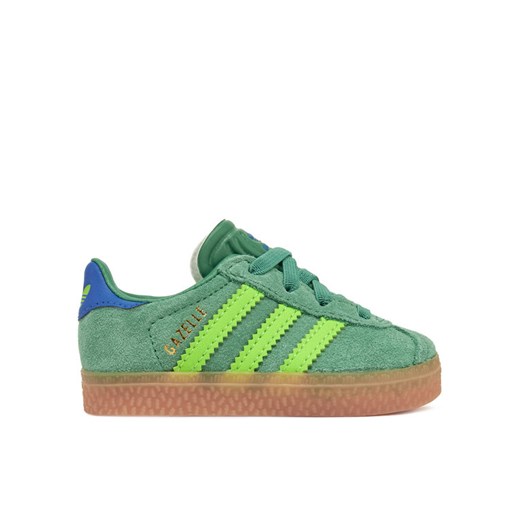 Sneakersy adidas Gazelle Comfort Closure JP7137 Zielony ze sklepu eobuwie.pl w kategorii Buty sportowe dziecięce - zdjęcie 182051819