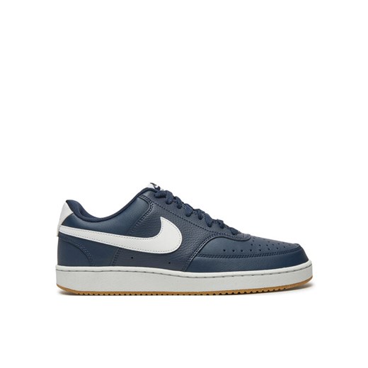 Sneakersy Nike Court Vision Low FZ5547 400 Granatowy ze sklepu eobuwie.pl w kategorii Buty sportowe męskie - zdjęcie 182051838
