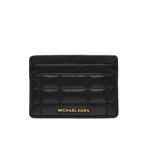 Etui na karty kredytowe MICHAEL Michael Kors 32R4GJ6D0L Czarny ze sklepu eobuwie.pl w kategorii Etui - zdjęcie 182051846