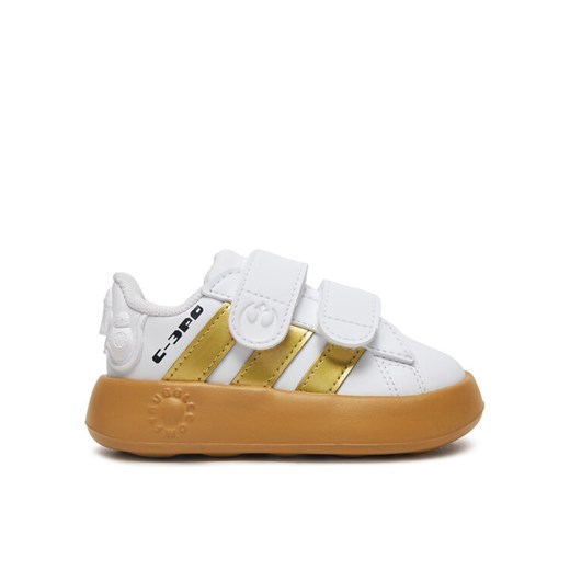 Sneakersy adidas Star Wars Grand Court 2.0 IH1138 Biały ze sklepu eobuwie.pl w kategorii Buty sportowe dziecięce - zdjęcie 182051946