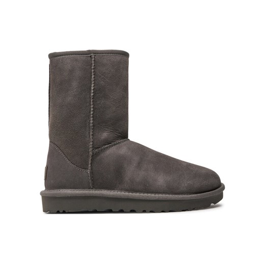 Śniegowce Ugg W Classic Short II 1016223 Szary ze sklepu eobuwie.pl w kategorii Śniegowce damskie - zdjęcie 182051958