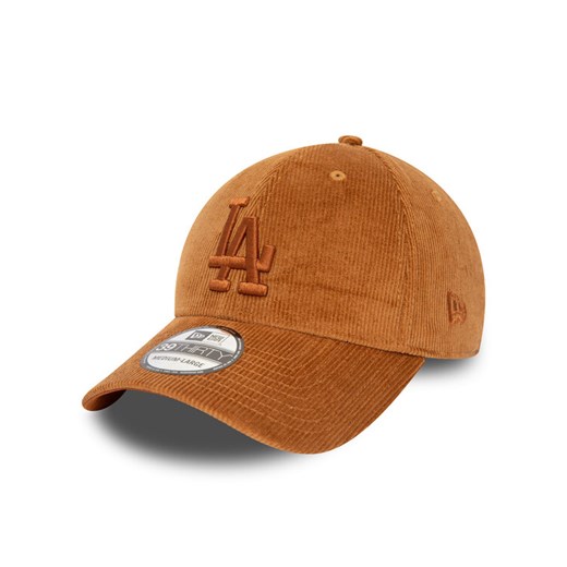 Czapka z daszkiem New Era Cord 3930 La Dodgers 60435065 Brązowy ze sklepu eobuwie.pl w kategorii Czapki z daszkiem męskie - zdjęcie 182051969