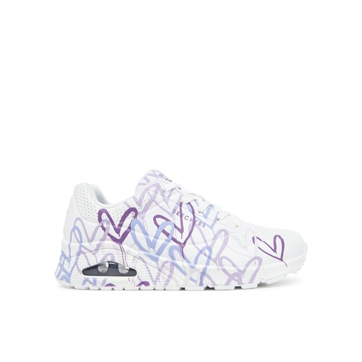 Sneakersy Skechers Skechers x Jgoldcrown Uno-Spread The Love 155507/WLPR Biały ze sklepu eobuwie.pl w kategorii Buty sportowe damskie - zdjęcie 182052058