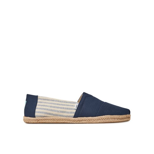 Espadryle Toms Alpargata Rope 10019897 Granatowy ze sklepu eobuwie.pl w kategorii Espadryle męskie - zdjęcie 182052069