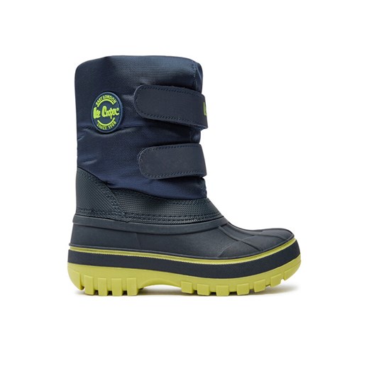 Śniegowce Lee Cooper LCJ-24-44-2845K Granatowy ze sklepu eobuwie.pl w kategorii Buty zimowe dziecięce - zdjęcie 182052096