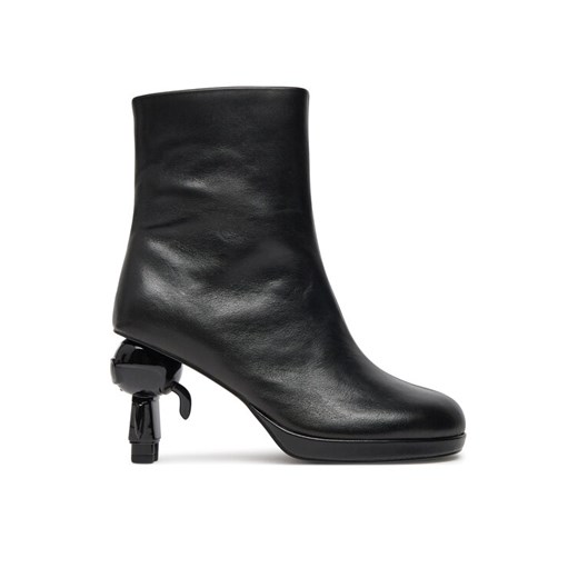 Botki KARL LAGERFELD KL39064 Czarny ze sklepu eobuwie.pl w kategorii Botki - zdjęcie 182052137