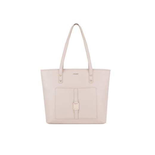 Torebka JENNY JNY-M-005-07 Beżowy ze sklepu eobuwie.pl w kategorii Torby Shopper bag - zdjęcie 182052169