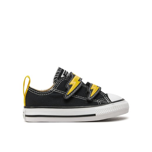 Trampki Converse Chuck Taylor All Star Electric Bolt Easy-On A08376C Czarny ze sklepu eobuwie.pl w kategorii Trampki dziecięce - zdjęcie 182052227