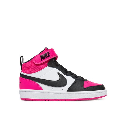 Sneakersy Nike Court Borough Mid 2 Bg HV0933 100 Różowy ze sklepu eobuwie.pl w kategorii Buty sportowe damskie - zdjęcie 182052386