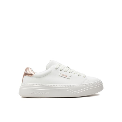 Sneakersy KARL LAGERFELD KL63420 Biały ze sklepu eobuwie.pl w kategorii Buty sportowe damskie - zdjęcie 182052395