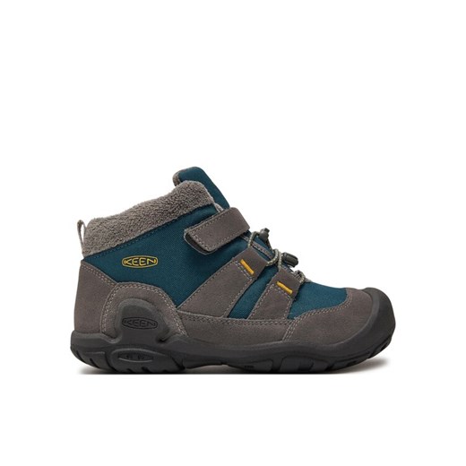 Trekkingi Keen Knotch Chukka 1026736 Szary ze sklepu eobuwie.pl w kategorii Buty zimowe dziecięce - zdjęcie 182052438