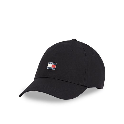 Czapka z daszkiem Tommy Jeans Tjw Heritage Plaque Cap AW0AW16986 Czarny ze sklepu eobuwie.pl w kategorii Czapki z daszkiem damskie - zdjęcie 182052457