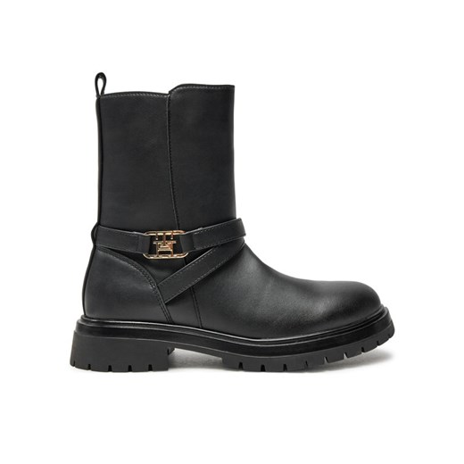 Botki Tommy Hilfiger Boot T3A5-33574-1351 S Czarny ze sklepu eobuwie.pl w kategorii Botki - zdjęcie 182052478
