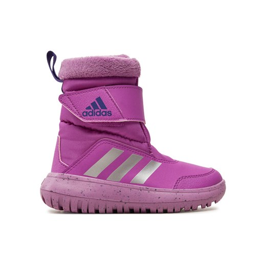 Śniegowce adidas Winterplay IE8673 Fioletowy ze sklepu eobuwie.pl w kategorii Buty zimowe dziecięce - zdjęcie 182052495