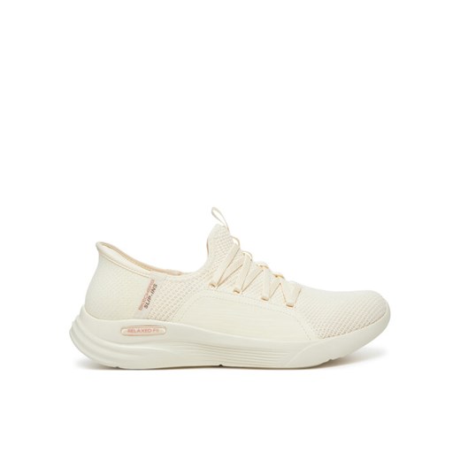 Sneakersy Skechers Relaxed Fit™ Sport-Ballet Chic 150353/OFWT Biały ze sklepu eobuwie.pl w kategorii Buty sportowe damskie - zdjęcie 182052529