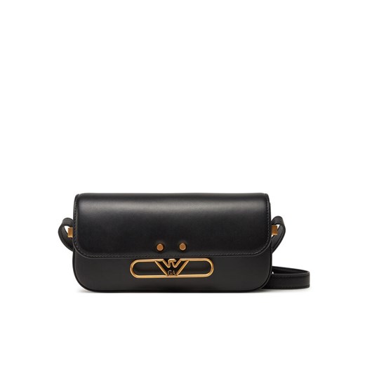 Torebka Emporio Armani EW001212 AF14786 UC001 Czarny ze sklepu eobuwie.pl w kategorii Listonoszki - zdjęcie 182052546