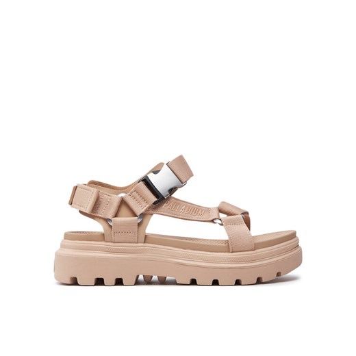 Sandały Palladium Pallacruise Strap 97465-235-M Beżowy ze sklepu eobuwie.pl w kategorii Sandały damskie - zdjęcie 182052586