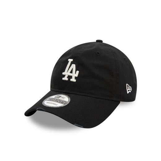 Czapka z daszkiem New Era LA Dodgers Distressed 9TWENTY 60595229 Czarny ze sklepu eobuwie.pl w kategorii Czapki z daszkiem damskie - zdjęcie 182052757