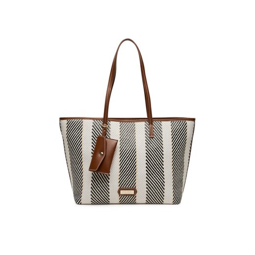 Torebka Nine West Lilla3 Beżowy ze sklepu eobuwie.pl w kategorii Torby Shopper bag - zdjęcie 182052785