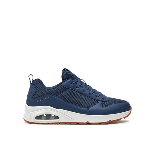 Sneakersy Skechers Fastime 237016/NVY Granatowy ze sklepu eobuwie.pl w kategorii Buty sportowe męskie - zdjęcie 182052827