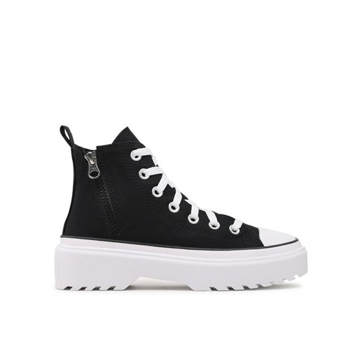 Trampki Converse Chuck Taylor All Star Lugged Lift Hi A03011C Czarny ze sklepu eobuwie.pl w kategorii Trampki damskie - zdjęcie 182052835