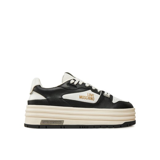 Sneakersy LOVE MOSCHINO JA15356G0LIAI00A Czarny ze sklepu eobuwie.pl w kategorii Buty sportowe damskie - zdjęcie 182052869