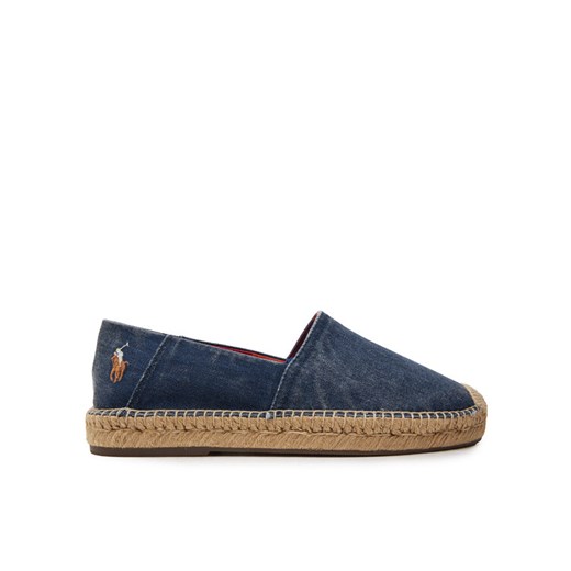 Espadryle Polo Ralph Lauren 803932163001 Granatowy ze sklepu eobuwie.pl w kategorii Espadryle męskie - zdjęcie 182052888