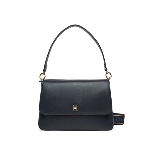 Torebka Tommy Hilfiger Th Joy Shoulder Bag AW0AW16815 Granatowy ze sklepu eobuwie.pl w kategorii Torebki damskie - zdjęcie 182052907