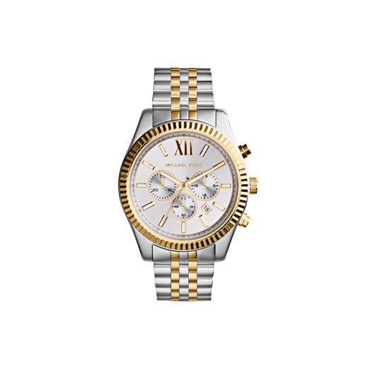 Zegarek Michael Kors Lexington MK8344 Srebrny ze sklepu eobuwie.pl w kategorii Zegarki - zdjęcie 182052928