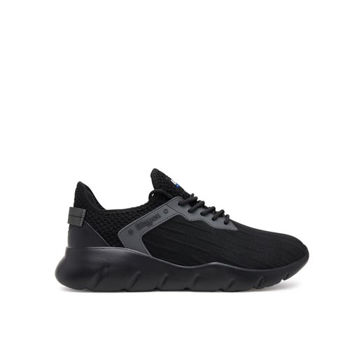 Sneakersy Blauer S5HULETT01/KNI Czarny ze sklepu eobuwie.pl w kategorii Buty sportowe męskie - zdjęcie 182052956