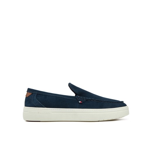 Mokasyny Tommy Hilfiger FM0FM05354 Granatowy ze sklepu eobuwie.pl w kategorii Mokasyny męskie - zdjęcie 182052965