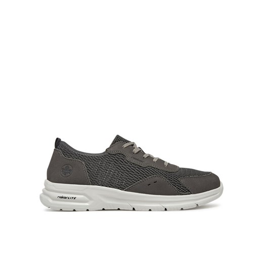 Sneakersy Rieker B7305-45 Szary ze sklepu eobuwie.pl w kategorii Buty sportowe męskie - zdjęcie 182052989